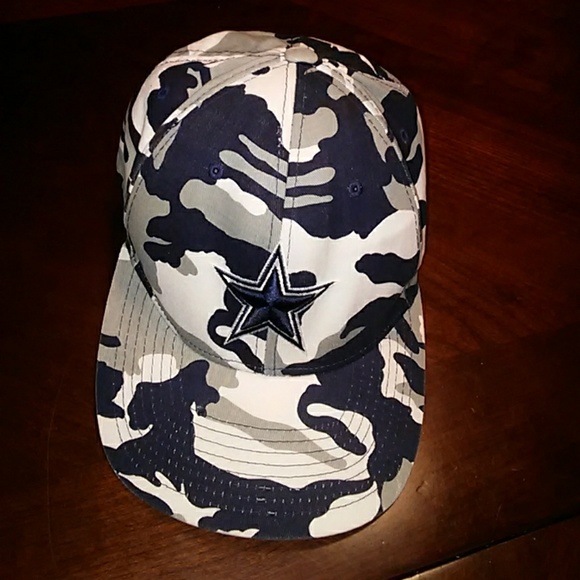 dallas cowboys camo hat